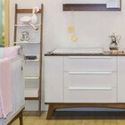 Estante Escada Decorativa Sambalelê  Branco Acetinado/mel