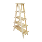 Estante Escada Grande Maringá 155x90x33 Em Madeira De Pinus -