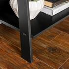 Estante Escada Multiuso Ditália 4 Prateleiras E-9520 Preto