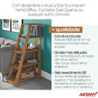 Estante Escada Multiuso Para Livros 5 Prateleiras 134cmx82cm