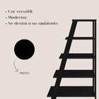Estante Escada Multiuso Para Livros 5 Prateleiras 134cmx82cm