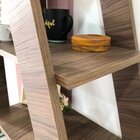 Estante Escada Multiuso Para Livros 5 Prateleiras 134cmx82cm