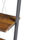 Estante Escada Para Escritório Home Office Marjory Grafite Ma