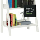 Estante Escada para Livros com 4 Prateleiras Madesa
