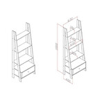 Estante Escada Retrô 1 Gaveta