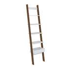 Estante Escada Sambalelê Branca E Mel