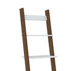 Estante Escada Sambalelê Branca E Mel