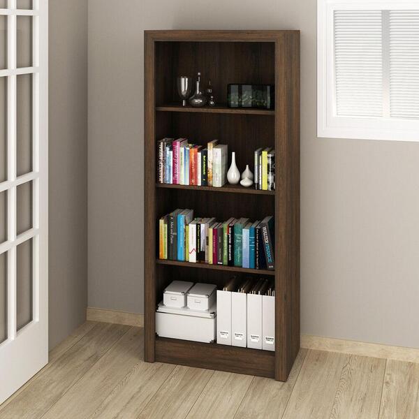 Estante Escritório 60 Cm Multimóveis Cr25037 Rustica