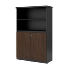 Estante Escritório Germânia Imbuia Preto