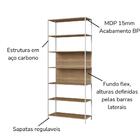 Estante Escritorio Office 211x87 Cm 25858 Artesano