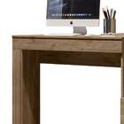 Estante Escrivaninha Lion Com 6 Nichos E 1 Gaveta - Carvalho