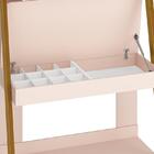 Estante Escrivaninha Simba Com Pés Amadeirado - Reller Móveis