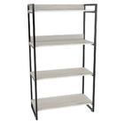 Estante Estilo Industrial 80cm 4 Prateleiras C08 Snow
