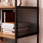 Estante Estilo Industrial 94 Cm Com Tela P1024 Pp