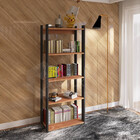 Estante Estilo Industrial De Madeira Ajl Premium Luxo