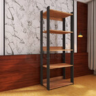 Estante Estilo Industrial De Madeira Organizador