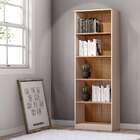 Estante Euro Noce E Off White 173 Cm