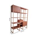 Estante Firenze 2 Pt Marrom