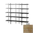 Estante Flat Renar 200 Cm Cor Grafite Driftwood