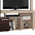 Estante Flávia - Madetec - Perola / Cafe