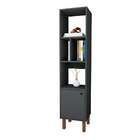 Estante Flórida 1 Pt Preta