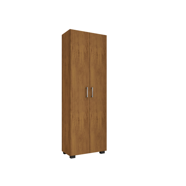 Estante Freijó De Madeira Sala 5 Prateleiras E Portas Freijó