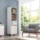 Estante Friso Branco E Siena