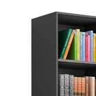 Estante Friso Grafite E Siena