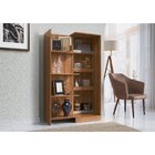 Estante Gabinete Oculto Multiuso Lock Nogal