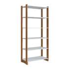 Estante Gaia Branca E Mel