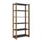 Estante Gaia Preta E Mel