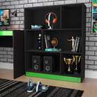 Estante Gamer Darci Preta E Verde