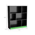 Estante Gamer Darci Preta E Verde