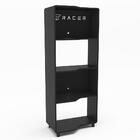 Estante Gamer E Escritóro Xt Racer Force Two Politorno Preto/