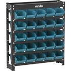 Estante Gaveteiro Metálica 150x60x16cm Com 60 Peças Gavetas