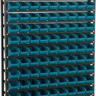 Estante Gaveteiro Metálica Com 108 Peças Gavetas Azul Vonder