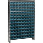 Estante Gaveteiro Metálica Com 108 Peças Gavetas Azul Vonder