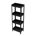 Estante Geo Base 4 Prateleiras Preto