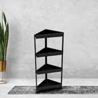 Estante Geo Canto - Geo4 - Preto