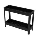 Estante Geo Linear 2 Prateleiras Preto