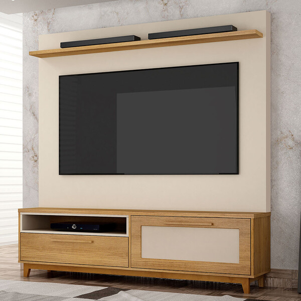 Estante Home Belo Horizonte Para Tv Até 60 Polegadas 1 Porta