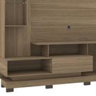 Estante Home Com Porta De Correr E Luz De Led Oregon Plus