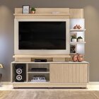 Estante Home Dj Móveis Lupo Com Pés Para Tv Até 55 Polegadas