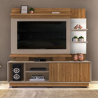 Estante Home Dj Móveis Para Tv 55 Polegadas Com Pés Lupi