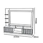 Estante Home Florida Palisandro - Mobler