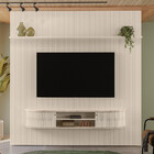 Estante Home Frisada Para Tv Até 75 Polegadas 2 Portas New Bu