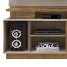 Estante Home Lupo Porta Deslizante Para Tv De Até 55” - Pr Mó