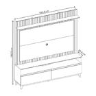 Estante Home Nt1340 Freijó Trend/preto Tx Notável Móveis