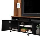 Estante Home Ocean Preto Canela Carmolar