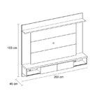Estante Home Painel Para Tv Até 65 Pol. Lumino Havana - Caemm